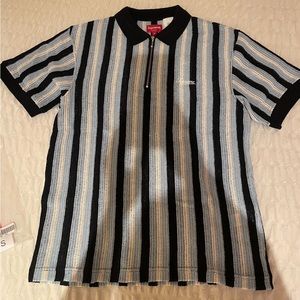 Supreme zip down shirt